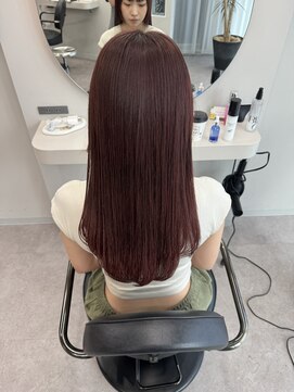 リッカ(LICCA) 【LICCA 伊崎優李】韓国ヘア/レイヤーカット/前髪/ピンクカラー