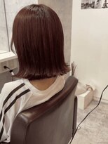 ベベ('BEBE)&nbsp;切りっぱなし×カシスカラー