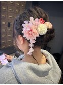 浴衣ヘア