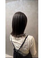 ロウ 町田(ROW)&nbsp;大人かわいいエギョモリ ミルクティーブラウン ひし形シルエット
