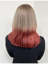 ビーグレイス 美濃加茂店(be Grace)&nbsp;アッシュデザインカラー×20代艶セミロング