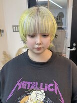 ヴェルデ(Verde)&nbsp;イエローデザインカラー  ケアブリーチ ダブルカラー