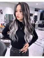 キング 枚方店(K!ng)&nbsp;縮毛矯正髪質改善ハイライトレイヤーカット枚方美容室エクステ