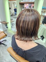 エイム ヘアメイク 横川店(eim HAIR MAKE)&nbsp;ハイライト&ハイベージュ