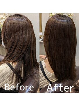 ルフール(ref-le) 美髪ストレート(縮毛矯正)