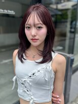 フリーラ 表参道(freera)&nbsp;ワインレッドボルドーカラー暖色カラー髪質改善カラー