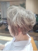 ローカス 花小金井南口店(LOCUS)&nbsp;☆　脱　白髪染め　ショート　☆