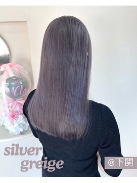 ミウミウヘア(miu miu hair) シルバー・グレージュ☆