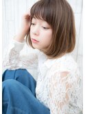 *どんどん可愛くなれる*ふわっと揺れる透明感ボブ