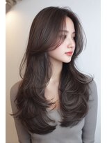 ノイエ 原宿 北参道(NoIE)&nbsp;レイヤーカット透明感カラー髪質改善カラー顔まわりカット