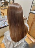 佐賀/髪質改善/縮毛矯正/酸性ストレート/セミロング