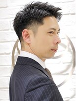 ヘアーアンドグルーミング ヨシザワインク(HAIR&GROOMING YOSHIZAWA Inc.) メンズビジネス爽やか清潔感アップバングショートスタイル