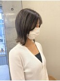 きりっぱなしボブ/大宮/大宮美容室/髪質改善/韓国/透明感カラー