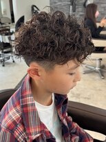 ガーデン 西川田店(garden)&nbsp;宇都宮波巻きスパイラルパーマ波巻きパーマセンターパートメンズ