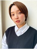 20代30代◎前髪なしボーイッシュ×ハンサムショート小顔p川口