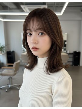 くびれレイヤースタイル