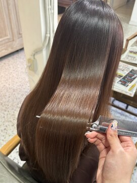 セライロ 千葉(celilo) 髪質改善 髪質改善ストレート つるりんちょ。【momoka】