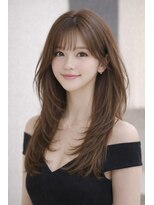 ヤヤ 浅草(yaya.)&nbsp;中顔面短縮カットで気になる所を解消します！韓国風レイヤー