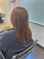 美容室 フォーリア Foglia&nbsp;【Ｆｏｇｌｉａ坪来】ブリーチなし　透明感ミルクティーベージュ