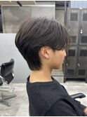 【GEEKS渋谷】センターパート/ニュアンスパーマ/毛流れ/韓国風