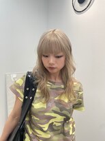 フィット ヒュー 千葉(fit hue)&nbsp;イメチェン/ピンクベージュ/アンブレラカラー/前髪/千葉