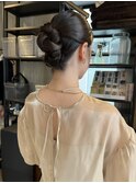 タイトシニヨンスタイル