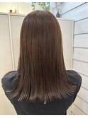 大人かわいいミディアムワンカール
