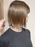 【皆川指名】カット+イルミナカラー/¥16.400/新宿