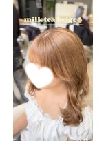 アヴァンス 広島本通店(AVANCE.) 着物ヘア/大人ガーリー/ダークアッシュ/似合わせカット/広島