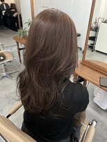 サンノット(SUN KNOT)&nbsp;ロングレイヤーカット×チョコレートブラツン