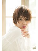 濡れ髪ショート