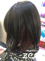 ヘアメイクゼロ 坂戸駅前店(hairmake zero)&nbsp;３色！ファイバープレックスブリーチ　インナーカラー
