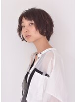 ニコットヘア(nicotto hair)&nbsp;ふんわりショートボブ　毛先パーマで柔らかさUP