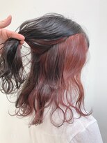 アッシュ 二子玉川店(Ash)&nbsp;インナーカラー×チェリーピンク