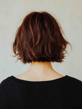 リソ 銀座(RISO) 切りっぱなしカジュアルボブ