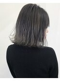 ☆外ハネブルーグレージュ☆