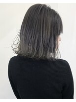☆外ハネブルーグレージュ☆