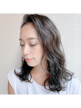 エッジ 下北沢(edge.) 透明感グレーアッシュカラーedge.下北沢