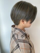 ネイヴィル オモテサンドウ(navile omotesando)&nbsp;☆ブリーチなしオリーブグレージュ☆