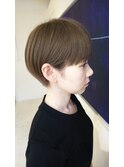 ハイトーン×マッシュショート
