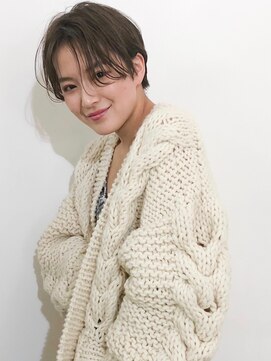 エムスラッシュ たまプラーザ(M.SLASH) 濡れ髪/センターパート/耳かけ/マッシュウルフ/たまプラーザz1