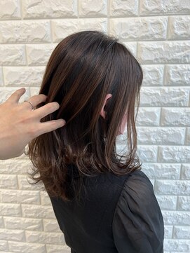 クイントネオリーブ 自由が丘正面口店(quint:neolive) 外ハネレイヤー×ハイライト