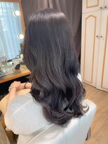 ネオリーブ チロル 横浜西口店(Neolive CiroL.)&nbsp;暗めカラー　透け感ネビージュカラー　大人可愛い