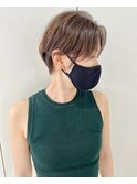 大人美人20代30代ハンサムショート_ベージュ【横浜】渋谷良太