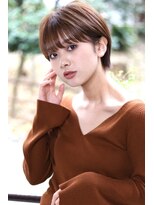 リノ 吉祥寺(Lino kichijoji) 丸顔さんでもトライしやすい♪女っぽハンサムショート