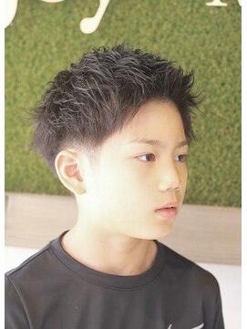 メンズジョイ(Men's joy) 低めフェードの攻めショート！