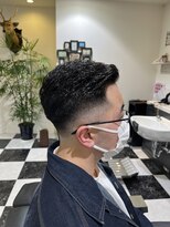 ルシードスタイル クリザンテーム&nbsp;スキンフェイドの7:3ヘア