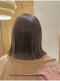 20代30代大人かわいいぷつっとボブ