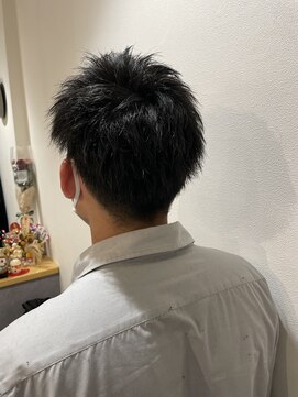 ノワ 三鷹店(Nowa) メンズ【アップバング・ツーブロック】