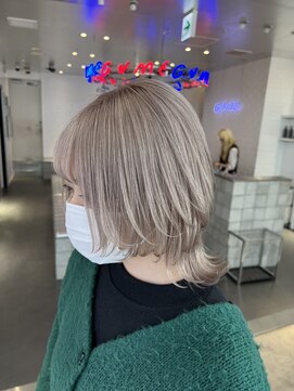 ゲーム 原宿店(GAME) ウルフカット/ダブルカラー/ケアブリーチ/髪質改善/原宿